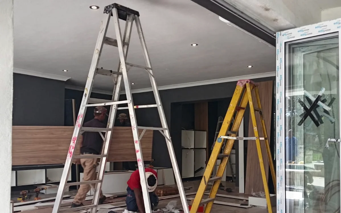TINA Handyman Services renovation work in progress